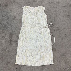 Charlotte Brody Cabana Cotton Rope Belt Shift Dress Size S